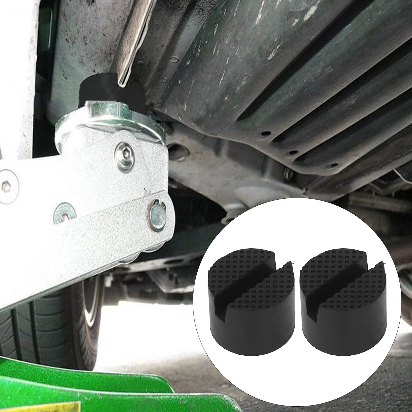 Rubber Jack Pad Slotted, Trolley Jack Pad Non Damage Reusable Flexible Adapt For Car Walmart Canada
