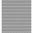 thumbnail image 3 of Ambesonne Chevron Duvet Cover Sets, Gradient Greyscale Zigzag, 2-King, Pearl Grey, 3 of 7