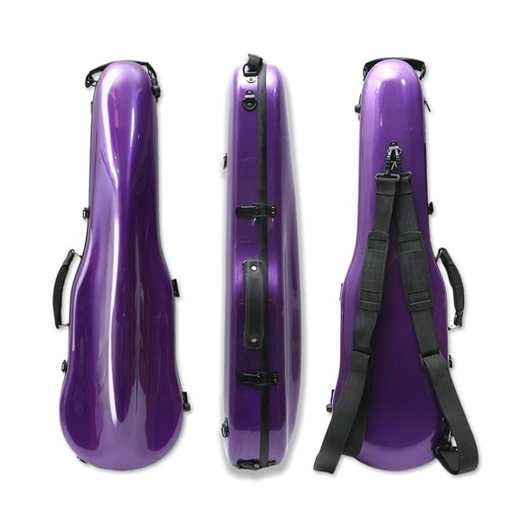 4/4 Violin Case Hard Shell With BackStraps，Handle Lightweight Waterproof