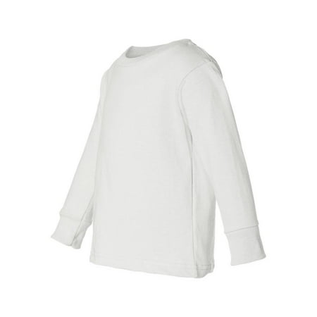 

Rabbit SkIns - Toddler Long Sleeve T-Shirt White 4T