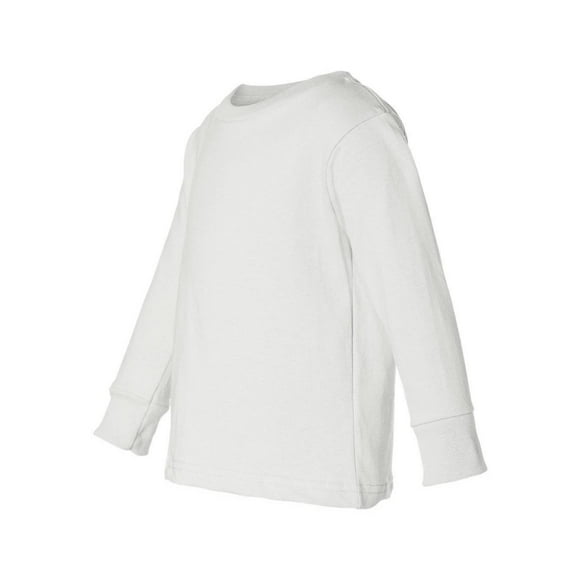 Rabbit SkIns - Toddler Long Sleeve T-Shirt, White 4T