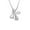 K, variant on XIAOLE Bubble Letter Necklace Silver, Silver Balloon A-Z Initial Letter Necklace For Women, Silver Plated Dainty Personalized Puffy Chunky Silver Necklaces, Valentine'S Day Gifts For Mom Wife