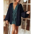 thumbnail image 4 of Sherrylily Women Chunky Cardigan Cable Knit Loose Open Front Sweaters Coat, 4 of 5