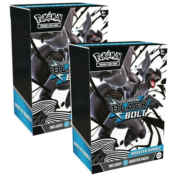 Pokemon SV10.5 Black Bolt Booster Bundle 2-Pack