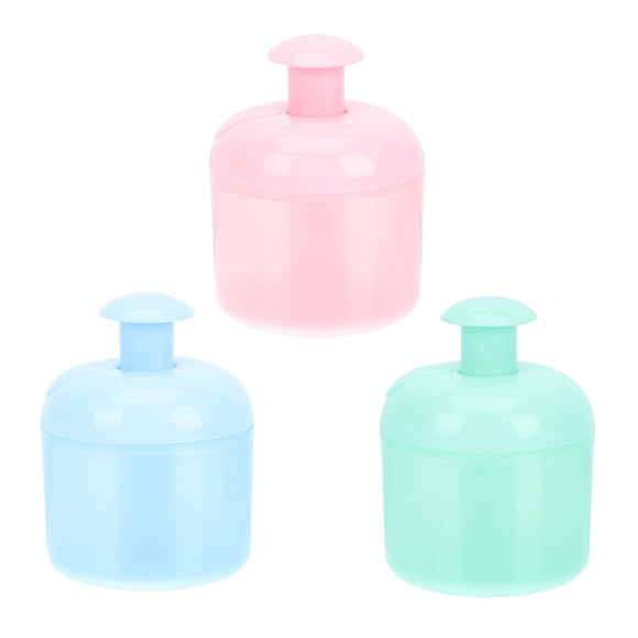 Round Foaming Cup Green 3Pcs 10x7.5in