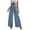 Blue, variant on TSADFHJI Skirts for Women Short Length Black Women's Casual Floral Loose Printed Waist Pants Pants Xxl Red