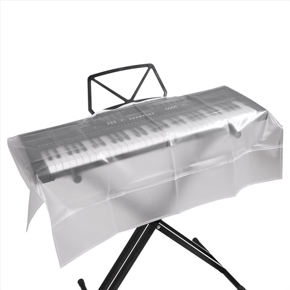 88 Key Keyboards Dust Cover Transparent Electronic Piano Cover Waterproof Digital Piano Protection Case Cover,1 x Electronic Piano Dust Cover,Transparent