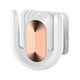 thumbnail image 2 of pstuiky Estante para zapatillas de baño sin perforaciones estante de almacenamiento para baño estante para zapatos estante para colgar en la pared del inodoro gancho de drenaje, 2 of 6