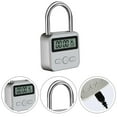 thumbnail image 1 of Metal Timer Lock LCD Display Multi Function Household Safety Lock Built-in Smart Chip Digital Timer Switch Automatic Unlock, 1 of 8