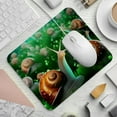 thumbnail image 2 of Snail Gaming Mousepad Mouse Mat Desk Mat - Square, 8.3x9.8 Inch, Non-Slip Rubber Bottom, Printed, Suitable for Office and Gaming, 2 of 6