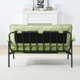 thumbnail image 2 of Jopath 53" Loveseat Sofa Couch for Small Spaces,Corduroy 2-Seater Love Seats Sofa Couch for Apartment, Bedroom,Green, 2 of 7