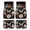 Butterfly Wildflower Pattern, variant on Pzuqiu Rose Universal Car Floor Mats 4 Pack Car Mats All Season Non-Slip Suitable for Van Sedans