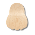 thumbnail image 2 of Unfinished Wood Etched Jack o' Lantern Pail Shape | Paint By Line Crafts 18" / 1/4", 2 of 2