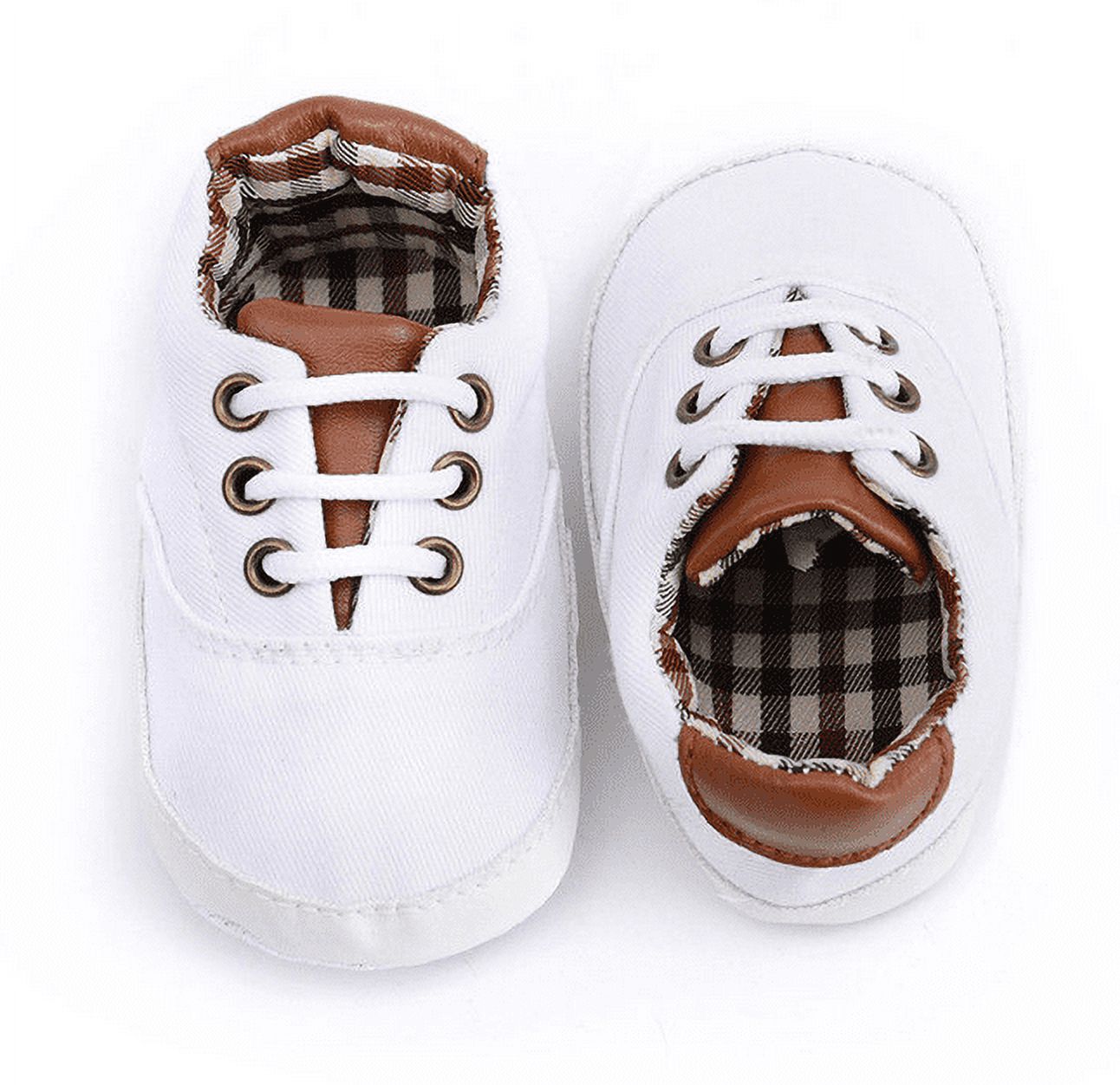 Baby Summer Shoes Newborn Baby Girl Boys Canvas Soft Sole Pram Shoes Anti-Slip Patchwork Sneakers Moccasin Prewalker First Walker - image 3 of 4
