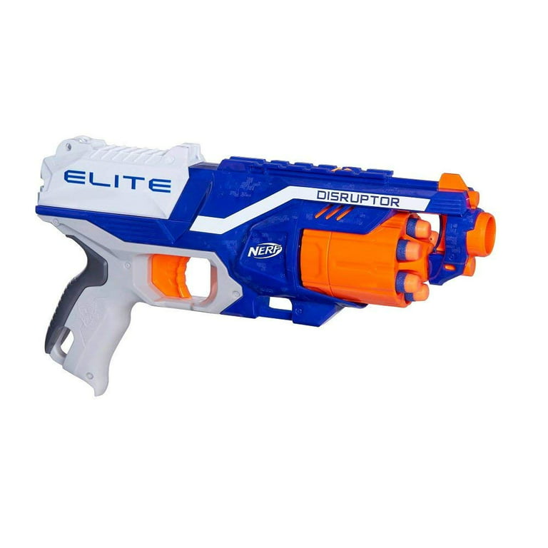 tørst give Hele tiden Nerf N-Strike Elite Disruptor 6 Dart Rapid Fire Nerf Gun Blaster (2-Pack) -  Walmart.com