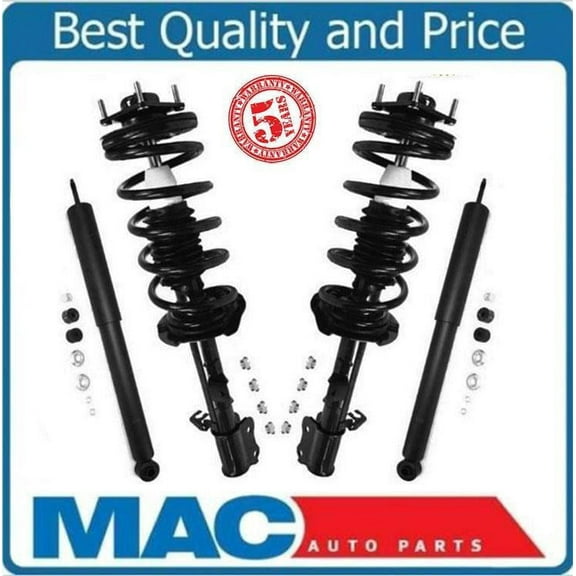 Comple Struts Rear Shocks Ball Jnts Escape 01-07 Tribute 01-06 Mariner 05-07 6Pc