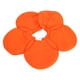 thumbnail image 5 of Pet Elizabeth Collar Flores de Vaca Ajustable Transpirable Plegable Impermeable Gato Cono Collar para Perros y Gatos Flor Naranja M, 5 of 12