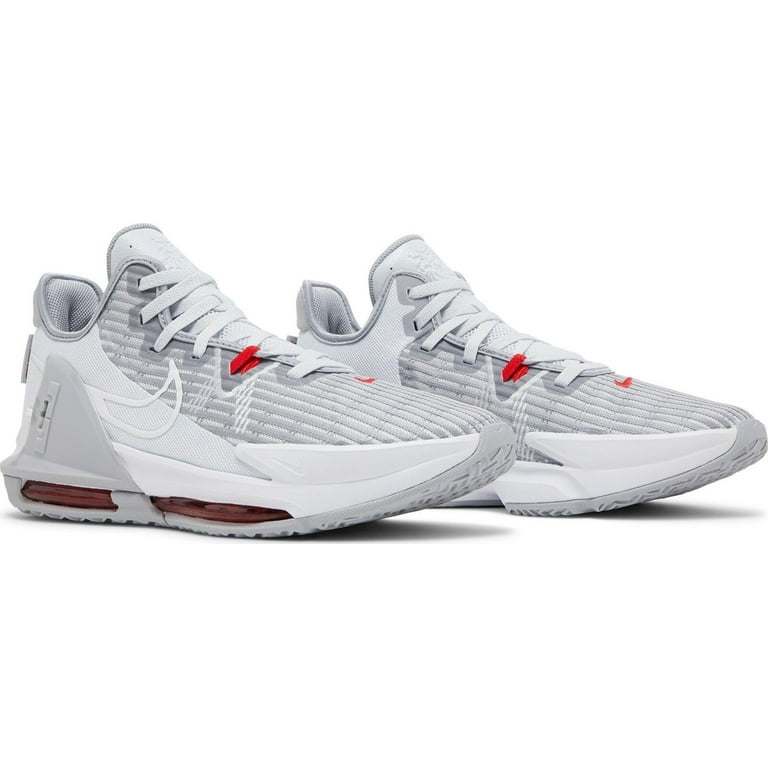 Oxido Por encima de la cabeza y el hombro mejilla Nike LeBron Witness 6 CZ4052-003 Men's Pure Platinum/Gray Basketball Shoes  NX18 (11) - Walmart.com