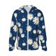 thumbnail image 1 of Fotbe Daisies Flowers Chaqueta con Protección Solar UPF 50+ para Hombre y Mujer, Camisa con Capucha y Bolsillos-Large, 1 of 7