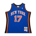 thumbnail image 2 of Men's-Mitchell & Ness Jeremy Lin Royal New York Knicks 2011-12 Swingman Jersey, 2 of 7