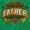 Irish Green, variant on Worlds Greatest Father Trophy Dad Men's Graphic T Shirt Tees Brisco Brands S