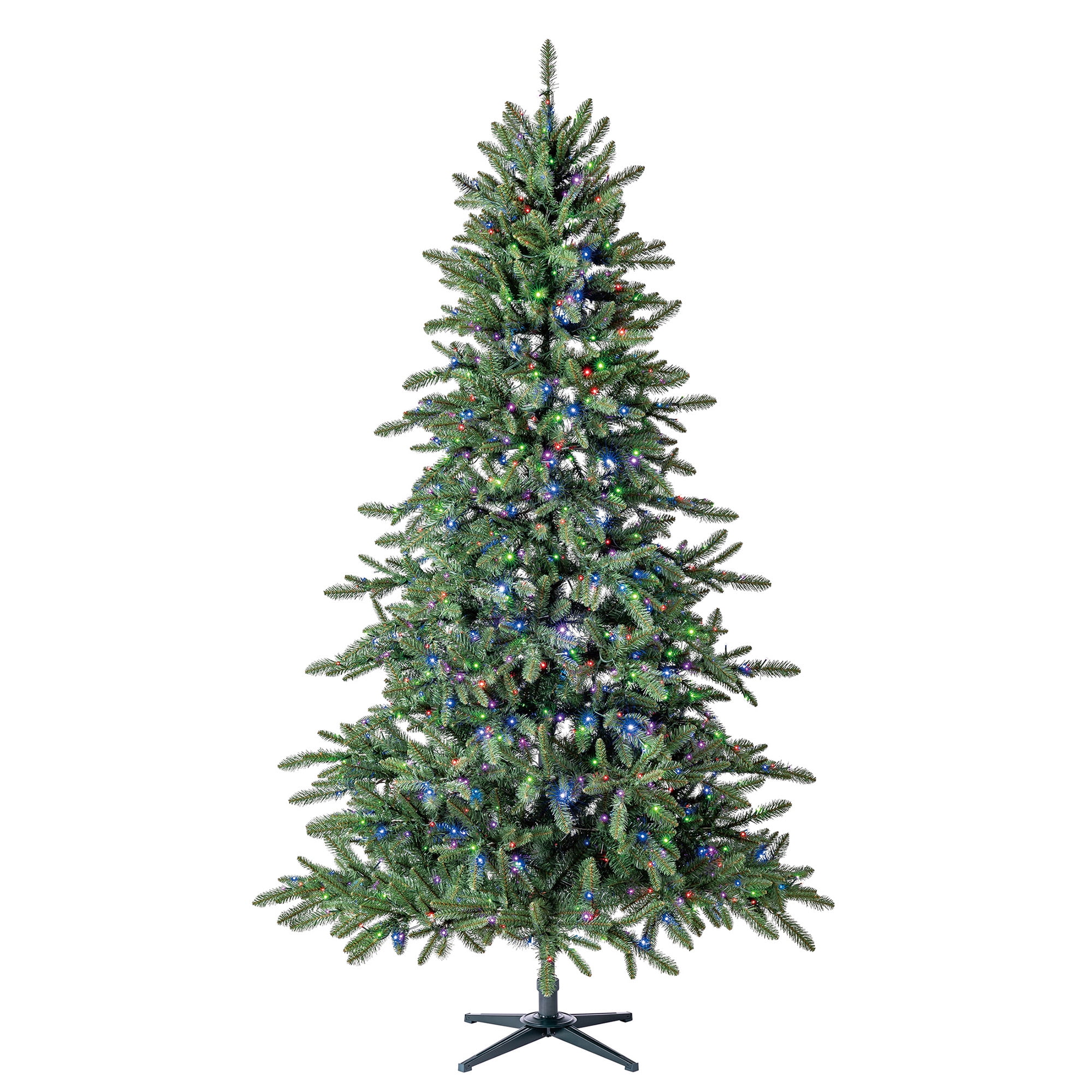 Holiday Time Milford Index 7.5' Pre-Lit Regular Full Quick Set