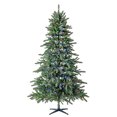 thumbnail image 1 of Holiday Time Arbre de Noël artificiel Pin du Complet Régulier Milford Index Pré-Éclairé de Quick SetMD 7.5 pi (2,29 m) - Vert, 1 of 9