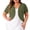 Army Green#12, variant on Women Plus Size Cropped Cardigan 3/4 Sleeve Summer Shrug Loose Fit Solid Open Front Cover Up Casual Daily Wear Outdoor Cardigans Pink XXXL