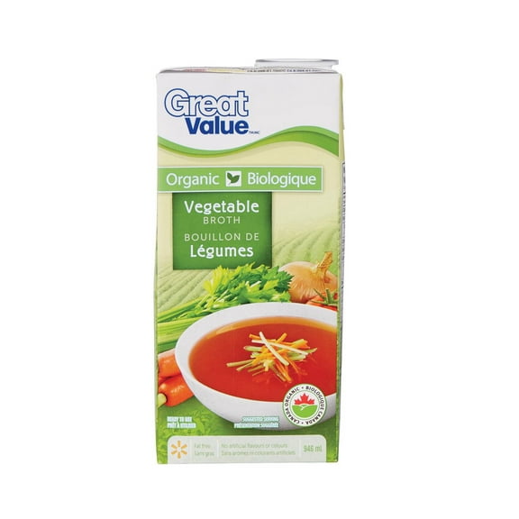 Great Value Organic Vegetable Broth