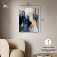 thumbnail image 5 of Navy Beige II Canvas Blue Abstracts by Art Remedy, Gallery Wrapped, 24 x 30, 5 of 7