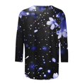 thumbnail image 4 of Boho Tops for Women Tops Plus Size Dressy Casual 3/4 Sleeve Shirts Graphic Funny Sarcasm Blouses Casual Cotton, 4 of 5