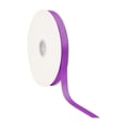thumbnail image 2 of LaRibbons 5/8" Purple Single Face Satin Ribbon, 100 Yard, 2 of 7