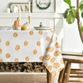 thumbnail image 3 of Fall Tablecloth 60×60 Inch Square, Pumpkin Autumn Harvest Orange Washable Seasonal Table Cover for Party Picnic Dinner Decor, 3 of 6