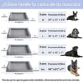 thumbnail image 2 of Cama para Perro Grande, Cama para Perro con Parte Inferior Antideslizante, Cama Ortopédica para Perros Grandes, Lavable, Resistente a Las Mordeduras de Mascotas, Cama para Perros Medianos, 2 of 7
