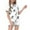 1-White87, variant on Byoo Valentine's Day Toddler Girls Nightwear Outfit Bow Graphic Short-Sleeved Button Down Shirt Shorts Homewear Set Silk Loose Outfit