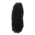 thumbnail image 1 of veasfak Black Braided Cotton Flat Cord Drawstrings Drawcord String for Sweater Hat Pants, 1 of 8