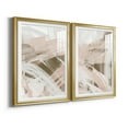thumbnail image 2 of Wexford Home Earthtone Swipe I Premium Framed Print, 26.5" x 36.5" - Ready to Hang, Gold (Set of 2), 2 of 9