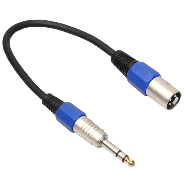 Cable de Interconexión shamjiam Cable de conexión XLR 1/4 TRS