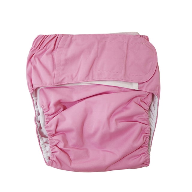 Vogacara Pantalones de pañales cómodos, ropa interior para incontinencia para personas mayores y discapacitadas, pañales para adultos masajeadores Vogacara CE013454-04