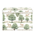 thumbnail image 7 of Yayeee Collapsible Cube Storage Bin with Lid Fabric Closet Decorative Basket with Handles, Watercolor Horses Pattern, 7 of 7