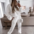 thumbnail image 4 of Sudadera con capucha y pantalón de chándal para mujer Conjunto de entrenamiento con pantalón y sudadera de manga larga informal FLhrweasw Nuevo, 4 of 9