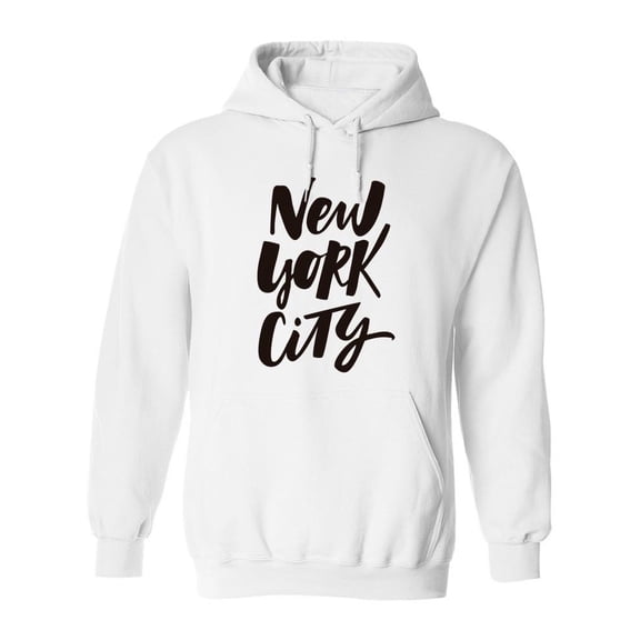 Big Apple Hoodie Men -Image by Shutterstock, Male 3X-Large