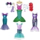 thumbnail image 2 of Vestido de princesa Ariel de La Sirenita para niños, disfraz de Cosplay para niñas, fiesta de cumpleaños de Halloween, ropa de verano de hadas, VestidoXL Gao Jinjia LED, 2 of 2
