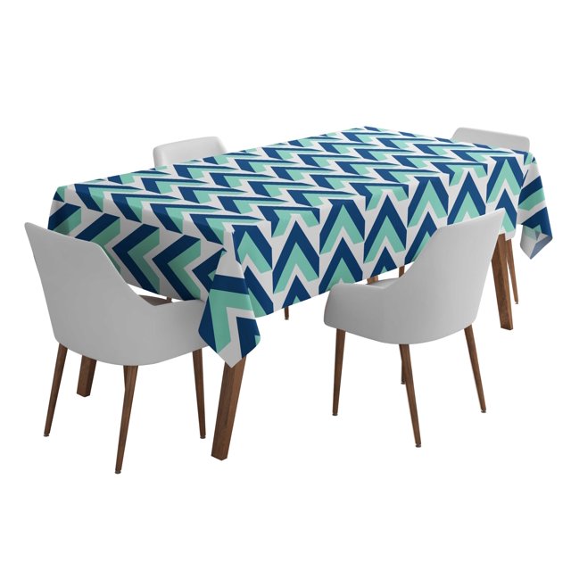 Vargottam Indoor/OutdoorTablecloth58x82 InchRectangleTablecloth Waterproof PatioTableCloths- Spring/SummerTableCovers for Backyard RectangularTable/BBQs/Picnic -Royal Blue