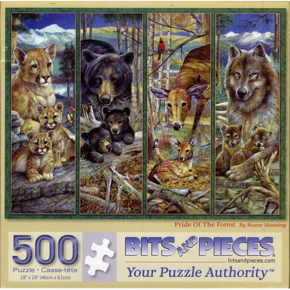 Pride Of The Forest by Ruane Manning 500 Piece Puzzle