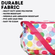 J World Womens Terry 15 Messenger Bag for School and Travel, Speckle