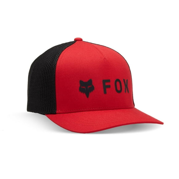 Gorra Fox Racing Absolute Flexfit Flame Red para adultos