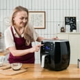 thumbnail image 3 of Costway 6.5QT Air Fryer Oilless Cooker w/ 8 Preset Functions&Smart Touch Screen, 3 of 10