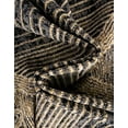 thumbnail image 5 of Unique Loom Outdoor Modern Collection Area Rug - Aero (7' 10" Round Charcoal/Yellow), 5 of 9