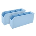 thumbnail image 1 of Soporte para brochas de maquillaje, 2 unidades, soporte para brochas de maquillaje, caja de almacenamiento para brochas de maquillaje, estuche para brochas de almacenamiento, funcionamiento suave, 1 of 8